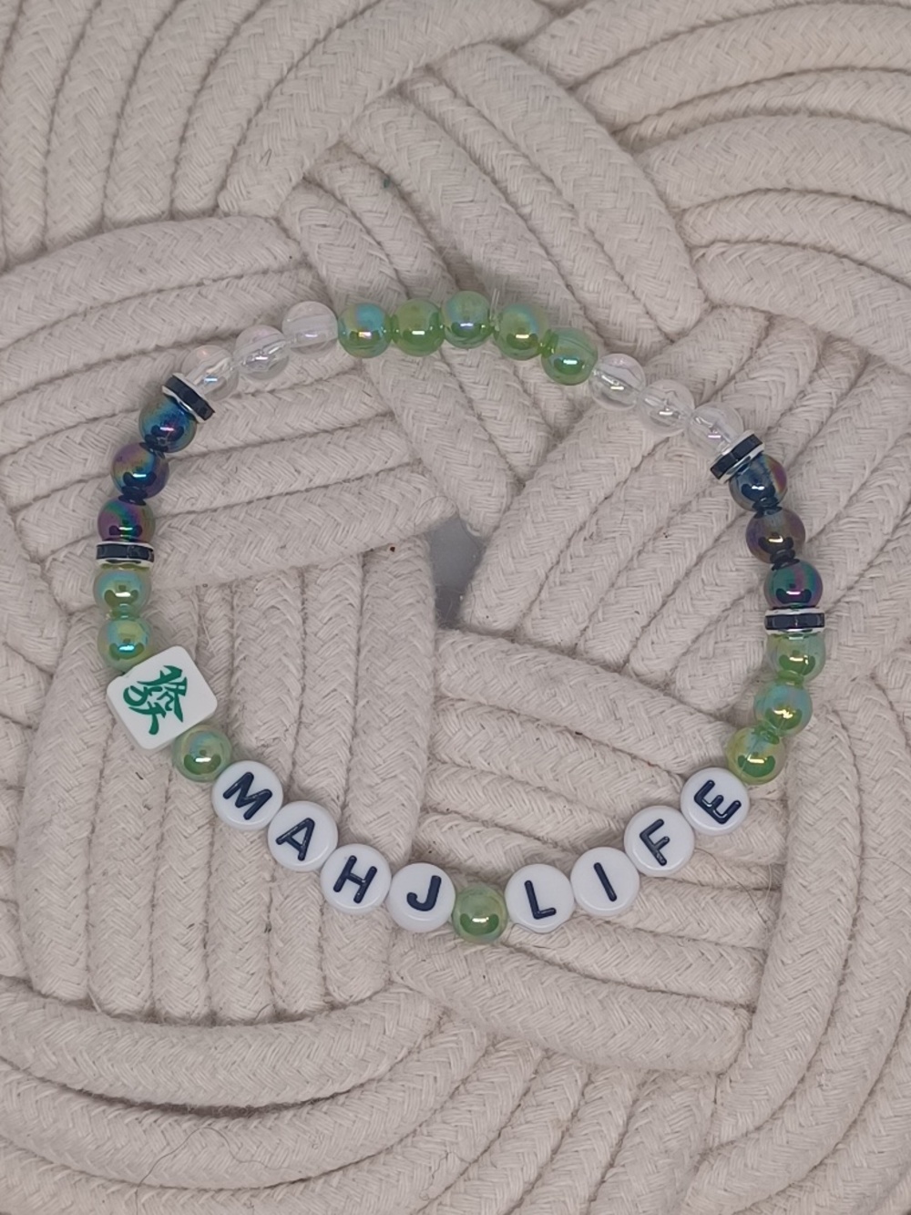 Mahjong Tile Bracelet- Mahj Life